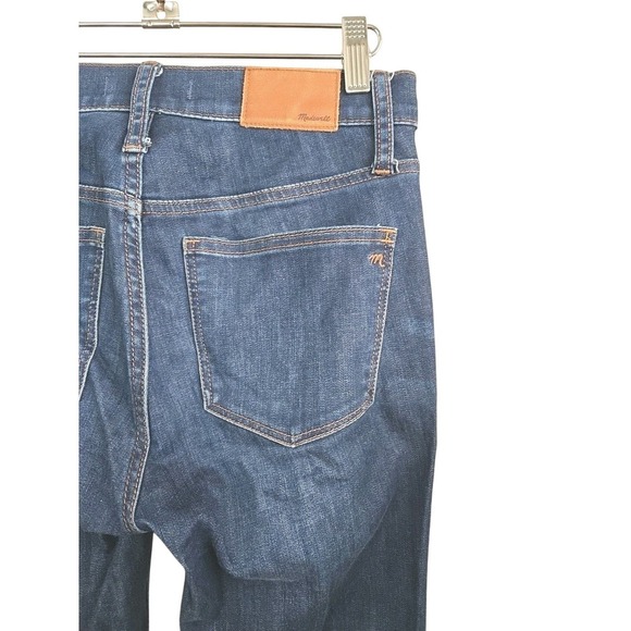 Madewell Jeans Size 25 10" High Rise Skinny Dark Wash Casual Stretch Comfort‎ - Picture 4 of 11